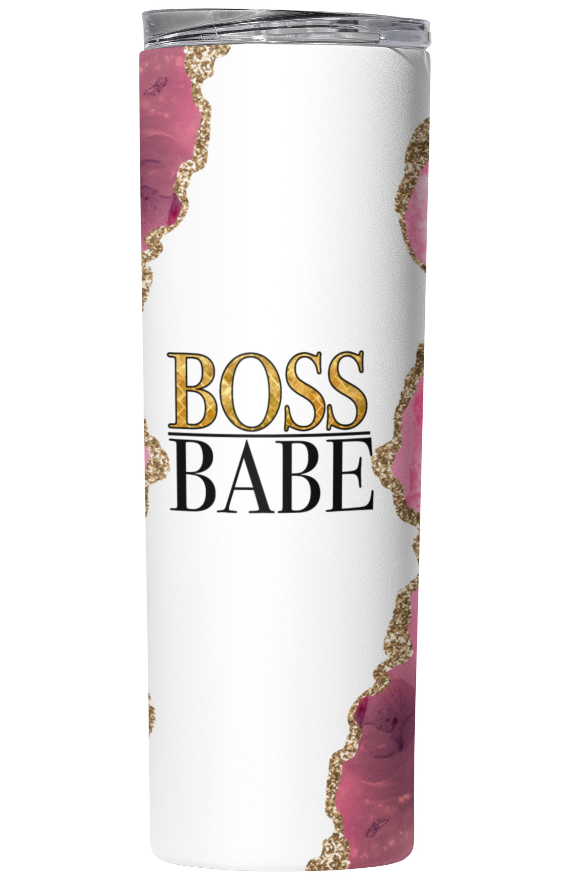 Boss Babe Travel Cup With Handle – InBooze